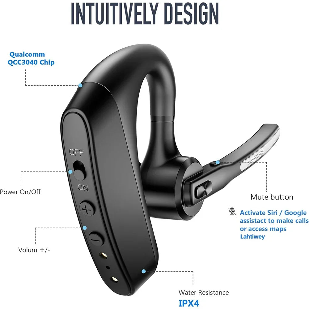 Scanto | Casque Bluetooth à réduction de bruit avec double microphone – Orivo