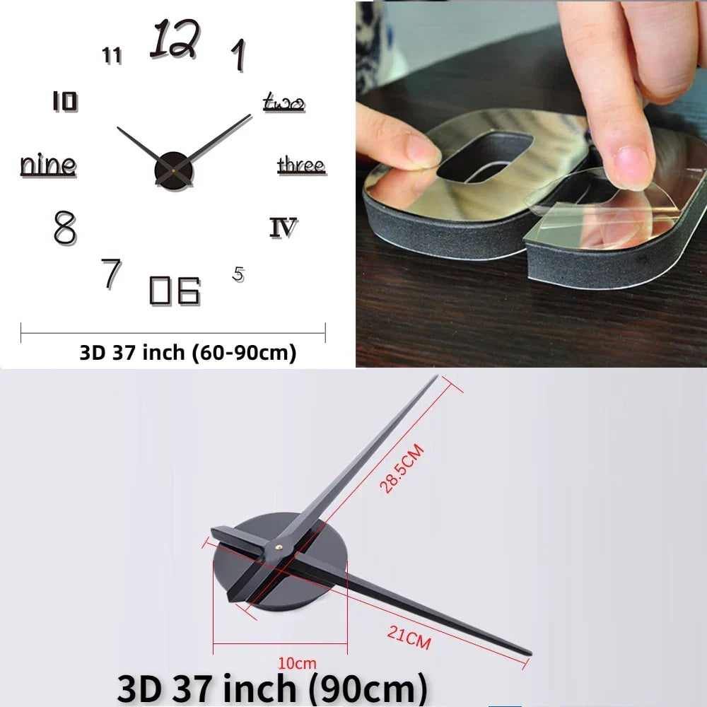 Horloge murale design au design artistique unique – Silencieuse et décorative pour chaque intérieur | Sansotis