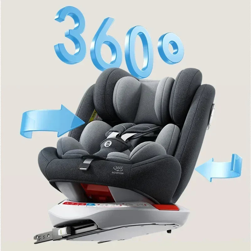 SafeRide | Siège auto convertible rotatif à 360°