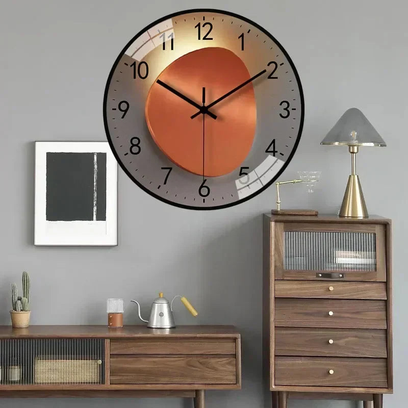 Horloge murale élégante, silencieuse et parfaite pour n'importe quelle pièce