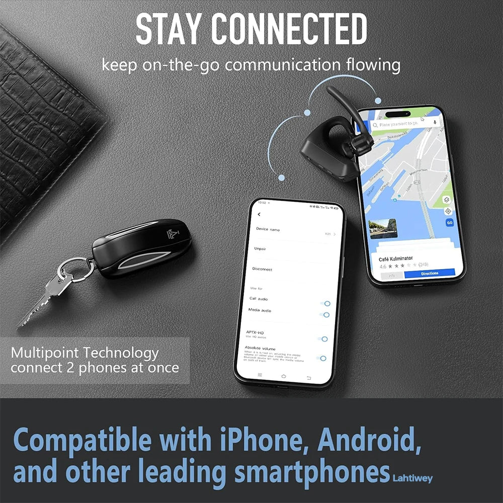 Scanto | Casque Bluetooth à réduction de bruit avec double microphone – Orivo