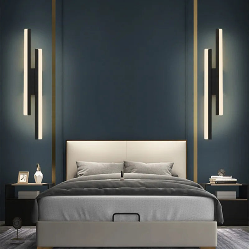 Applique murale LED minimaliste aux lignes épurées