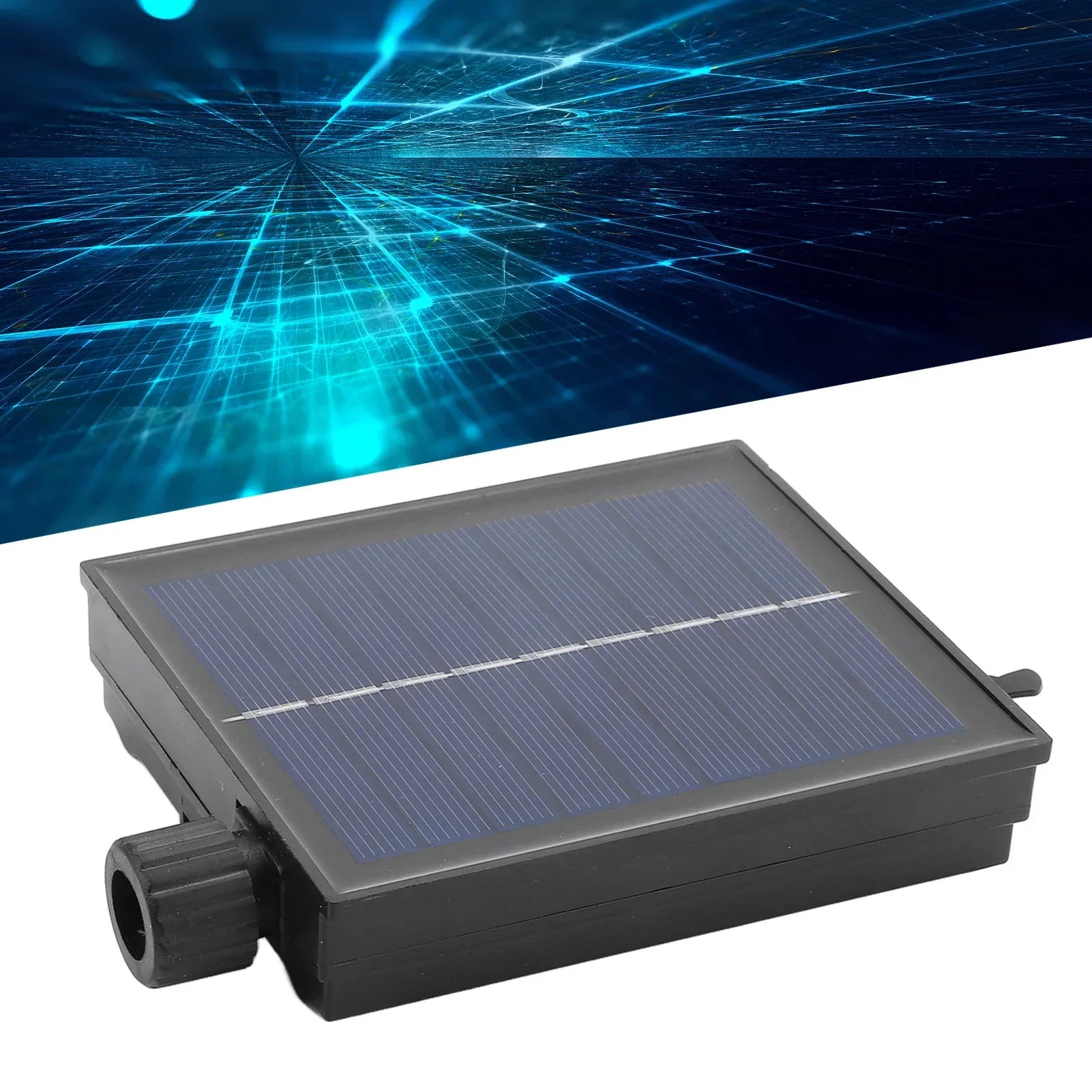 SolviaLux Boîtier de contrôle solaire pour guirlande lumineuse | Avec télécommande et 8 modes | Intensité variable et étanche IP65