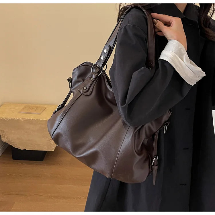 Lunelle – Grand Sac en Cuir Souple