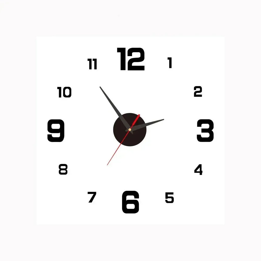 Horloge murale élégante, silencieuse et parfaite pour n'importe quelle pièce