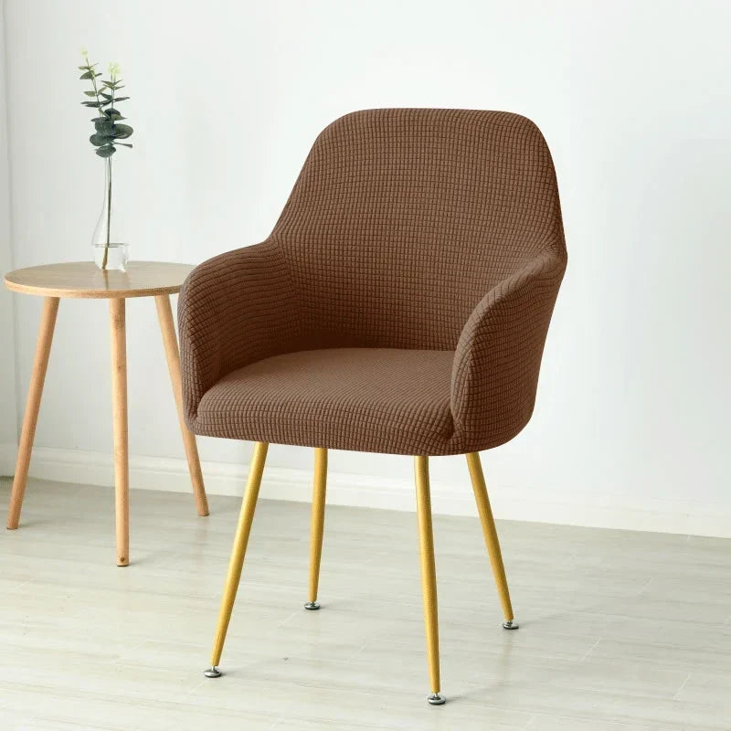 Housse de chaise à dossier haut