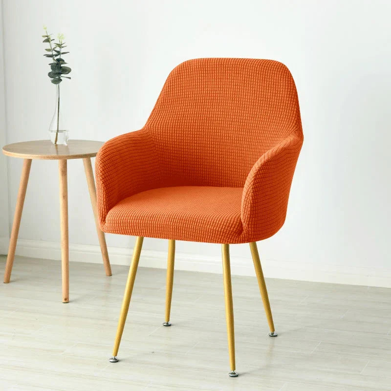 Housse de chaise à dossier haut