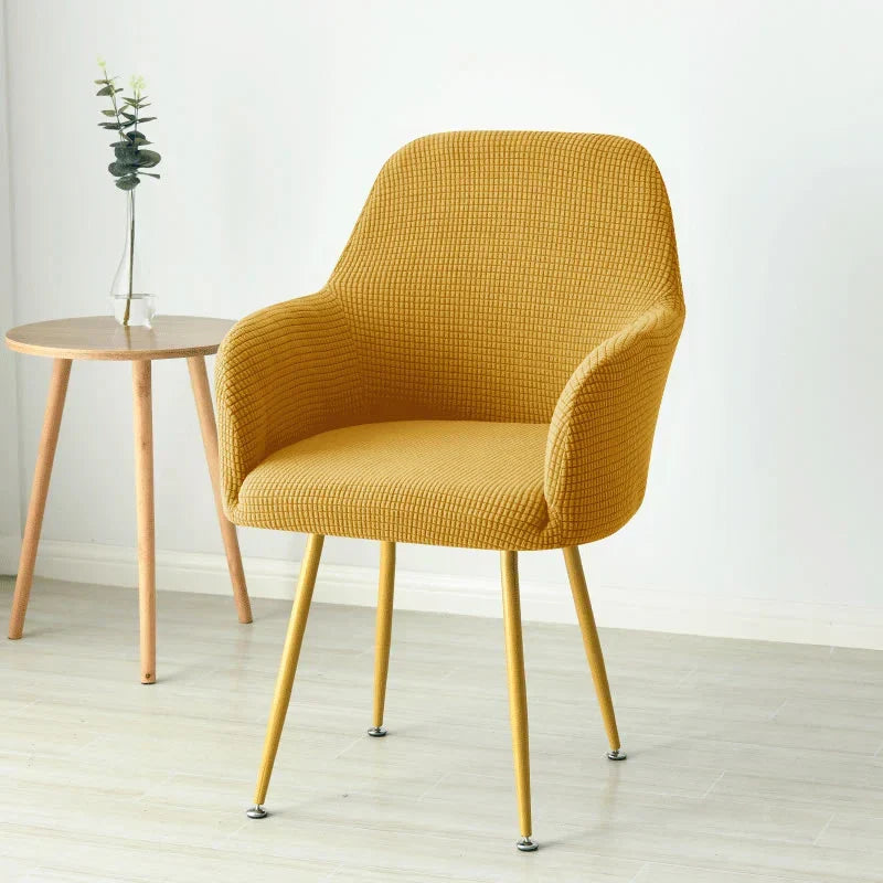 Housse de chaise à dossier haut