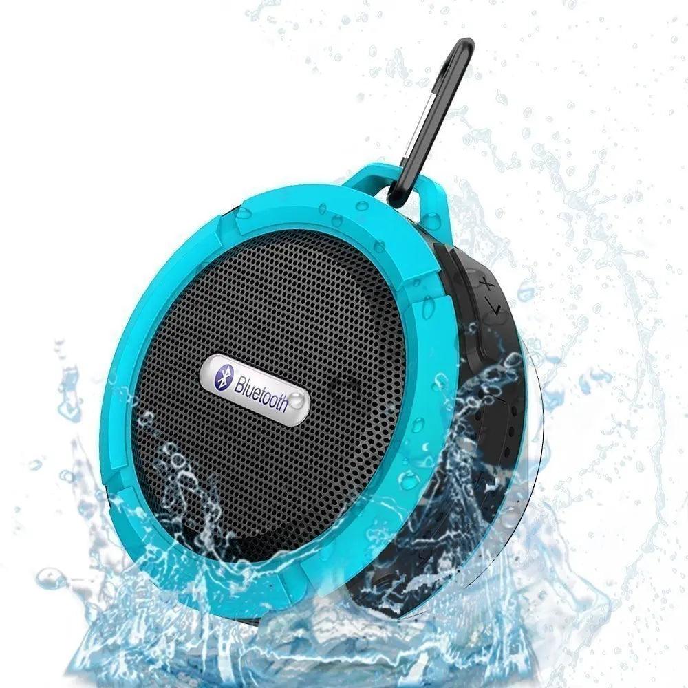 Enceinte Bluetooth portable avec ventouse pour la douche, en voyage et en plein air