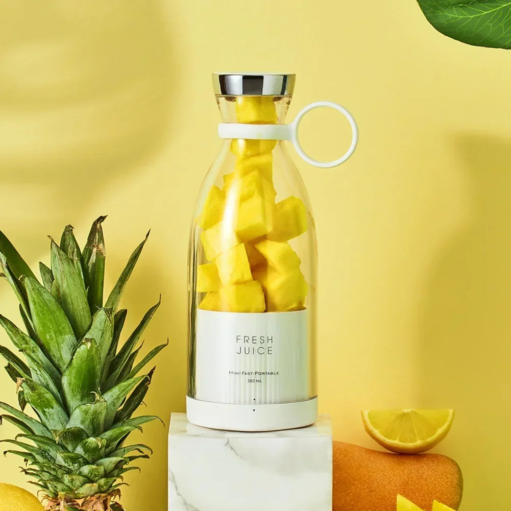 JuicyGo™ presse-agrumes électrique portable blanc