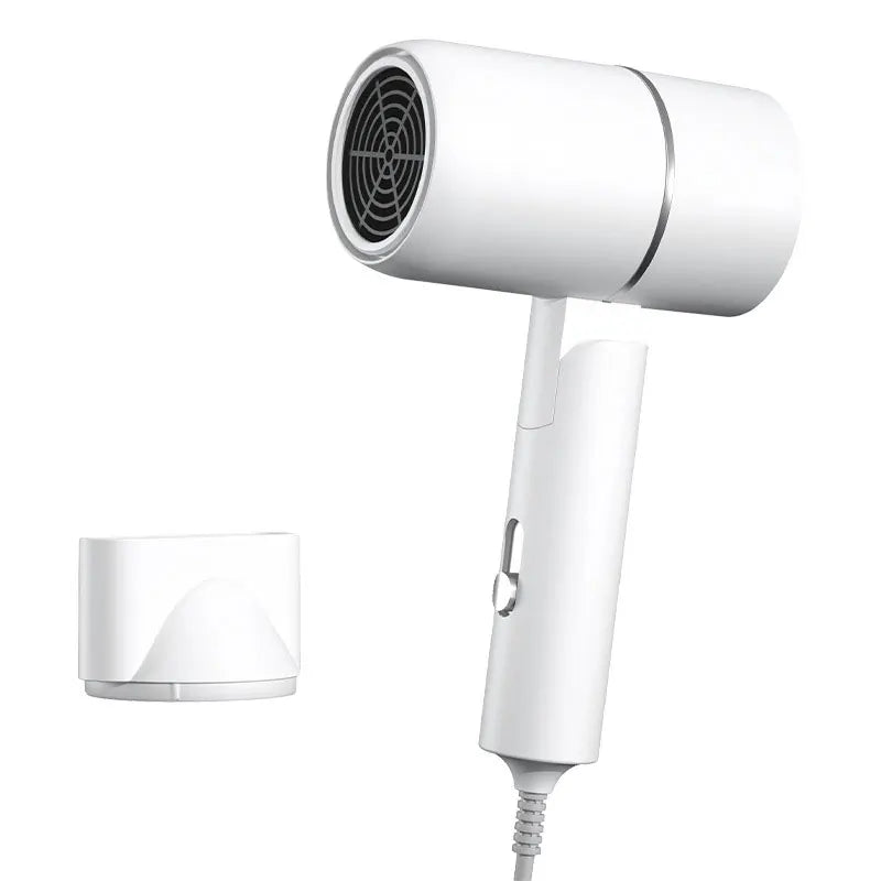 Sèche-cheveux ionique pliable – Compact, léger et prêt à voyager avec technologie anti-frisottis