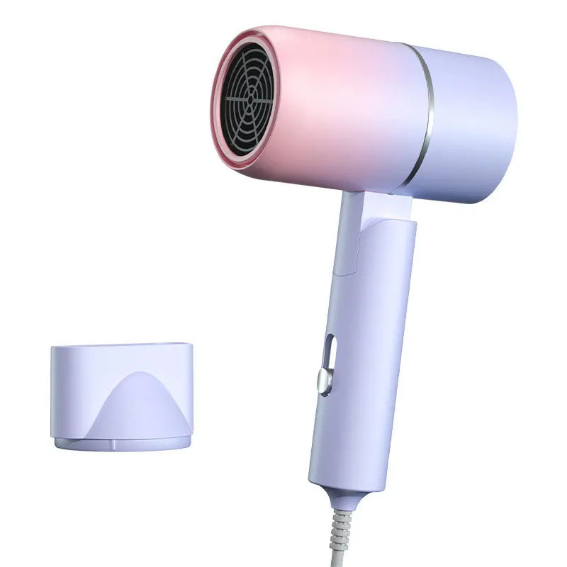 Sèche-cheveux ionique pliable – Compact, léger et prêt à voyager avec technologie anti-frisottis