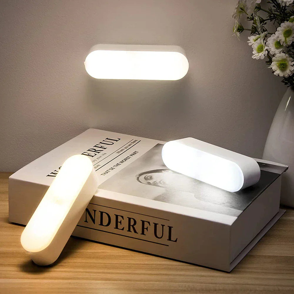 Applique murale à détecteur de mouvement | LED rechargeable par USB sans fil