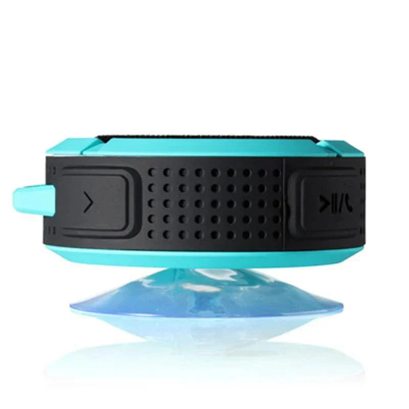 Enceinte Bluetooth portable avec ventouse pour la douche, en voyage et en plein air