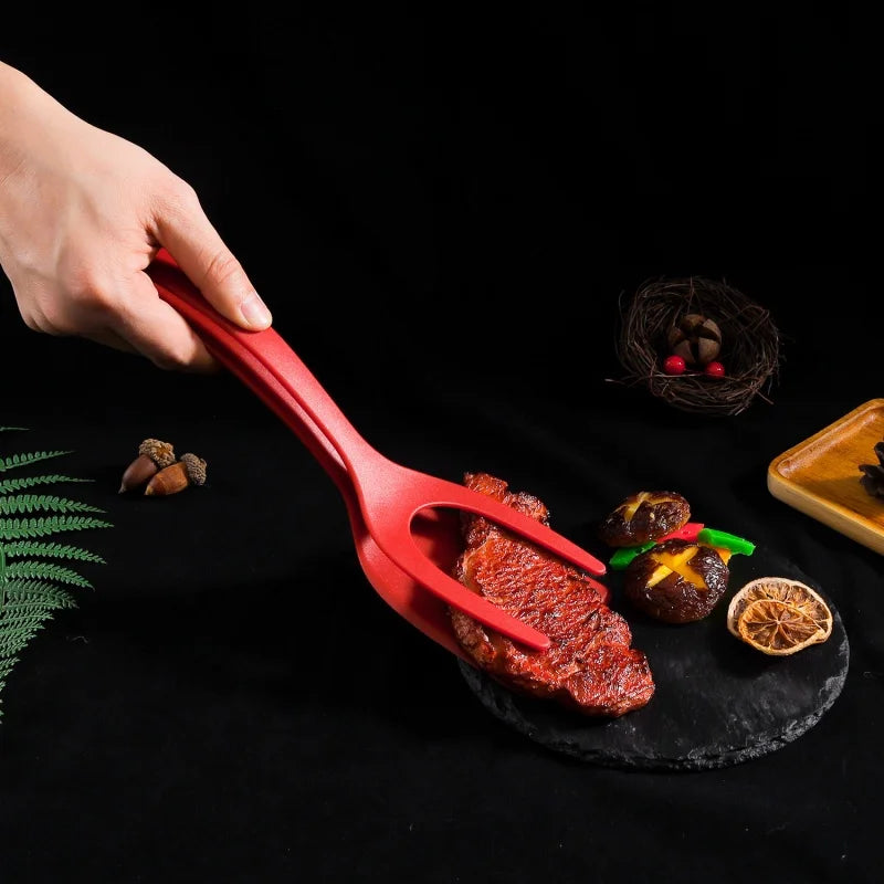Pelle à crêpes et pince à œufs au plat, outil de cuisine
