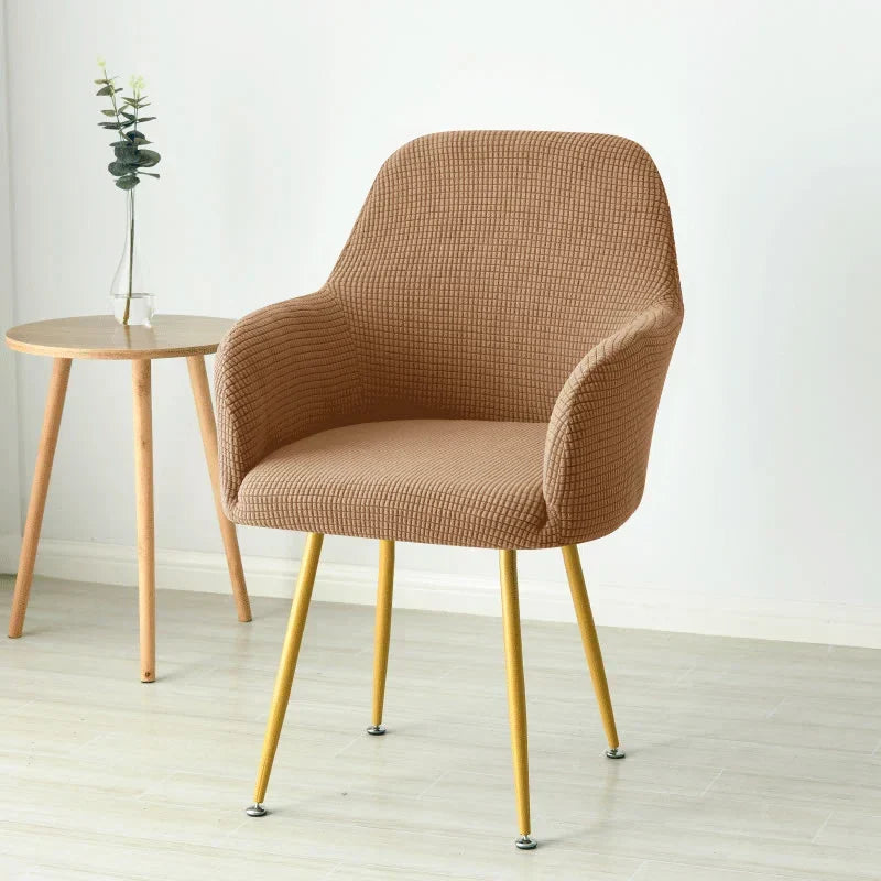 Housse de chaise à dossier haut