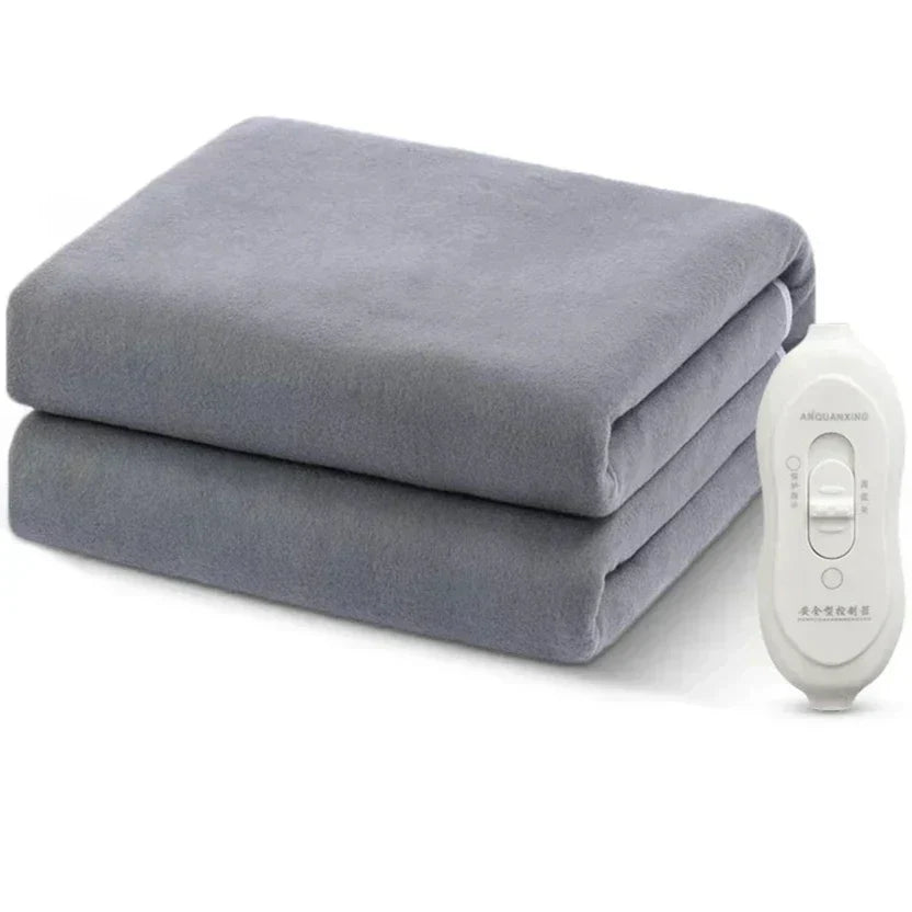 Couverture chauffante avec contrôle thermostatique 220 V - Contrôle intelligent de la température pour une chaleur uniforme par temps froid.
