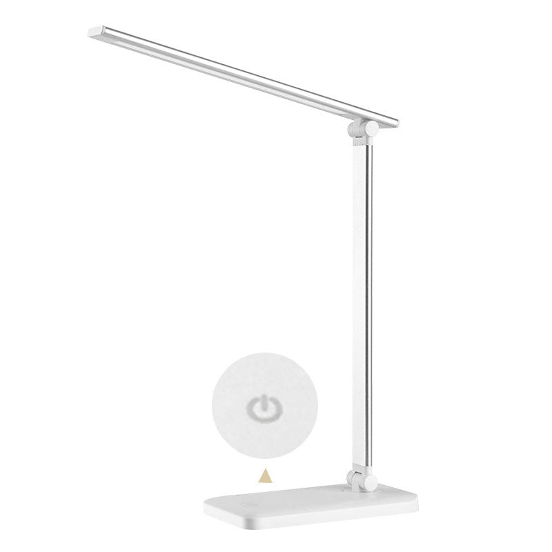 Lampe de bureau LED USB pliable à poignée carrée intelligente minimaliste