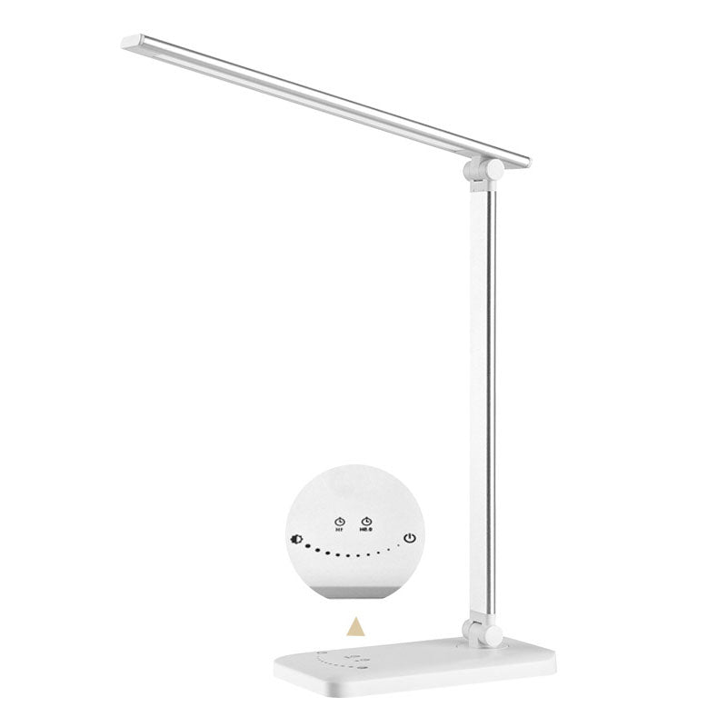 Lampe de bureau LED USB pliable à poignée carrée intelligente minimaliste