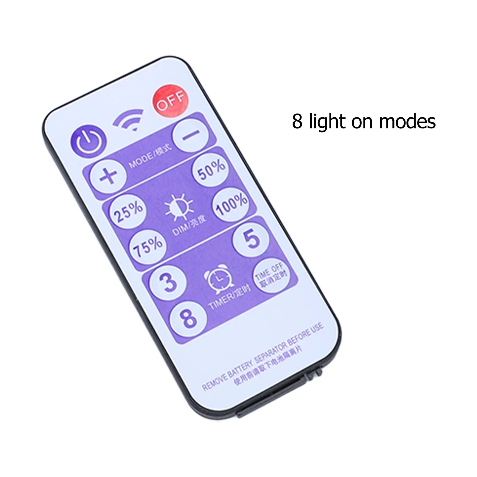 SolviaLux Boîtier de contrôle solaire pour guirlande lumineuse | Avec télécommande et 8 modes | Intensité variable et étanche IP65