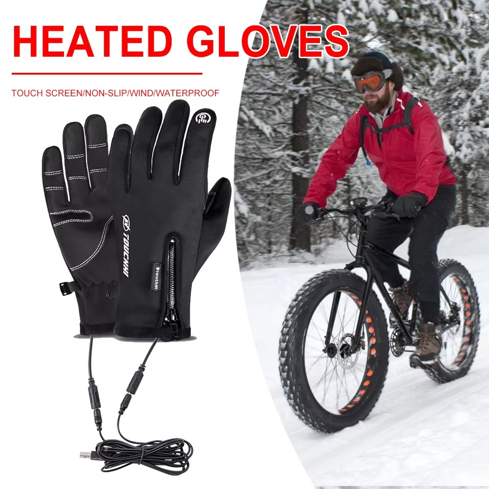Gants chauffants pour la chaleur, le cyclisme et le ski