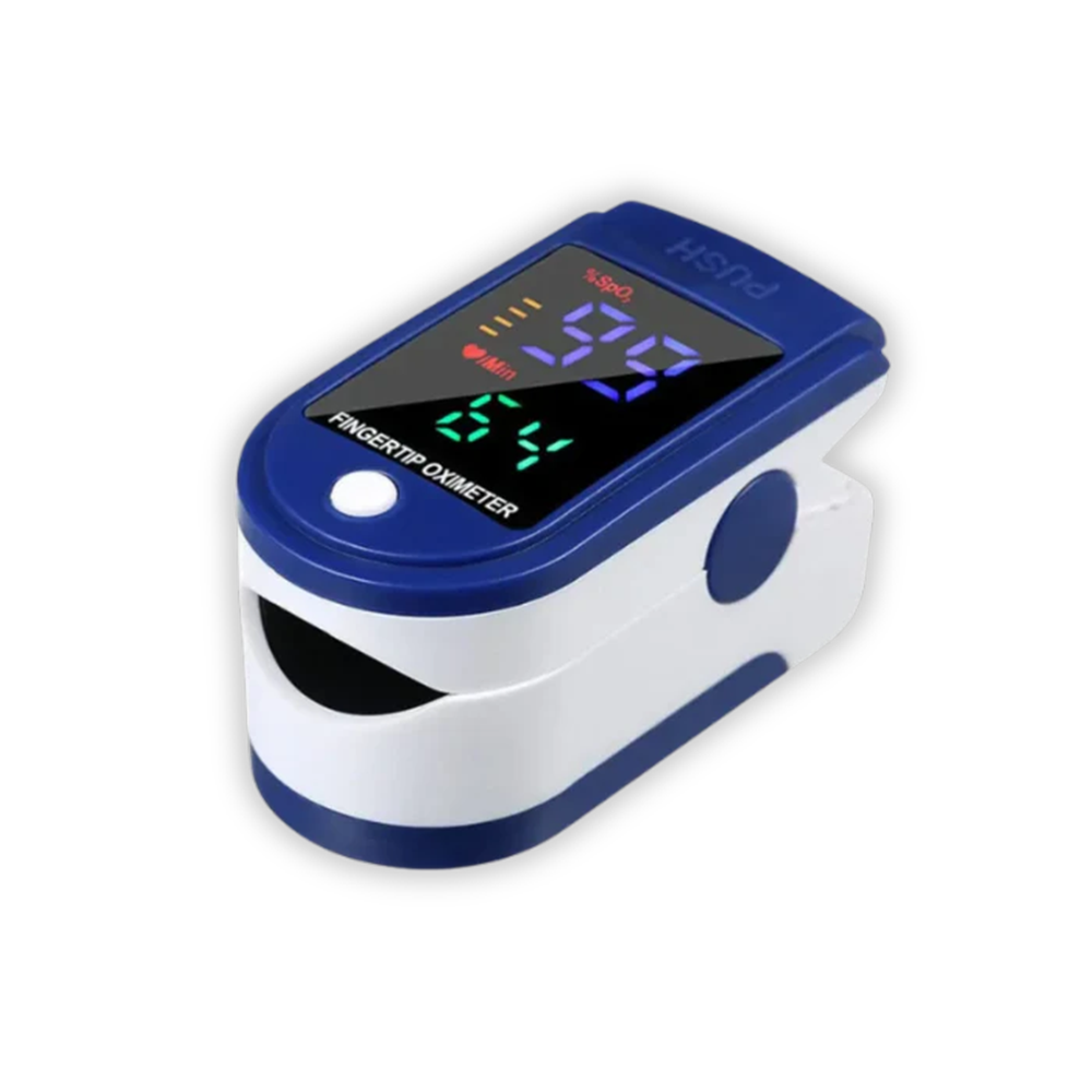 Oxymètre de pouls numérique portable – Mesure précise de l’oxygène et de la fréquence cardiaque avec écran couleur