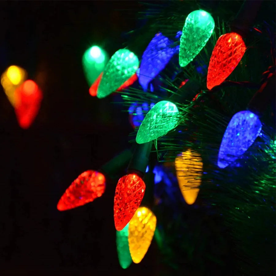 Lumières de fées | Guirlande de luxe avec 8 modes