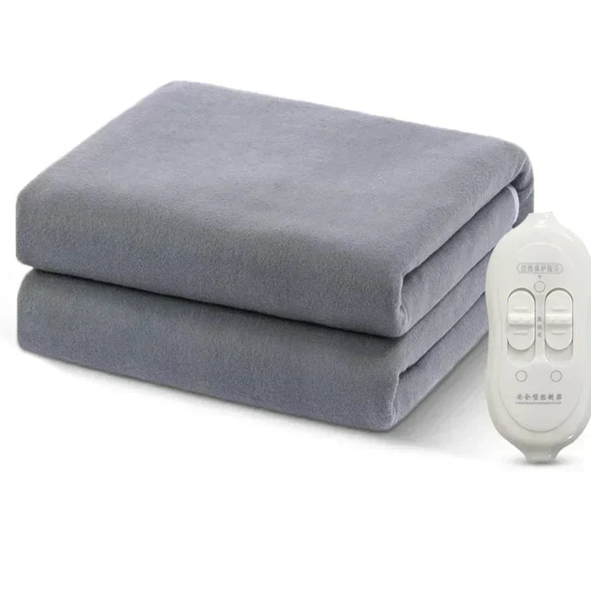 Couverture chauffante avec contrôle thermostatique 220 V - Contrôle intelligent de la température pour une chaleur uniforme par temps froid.