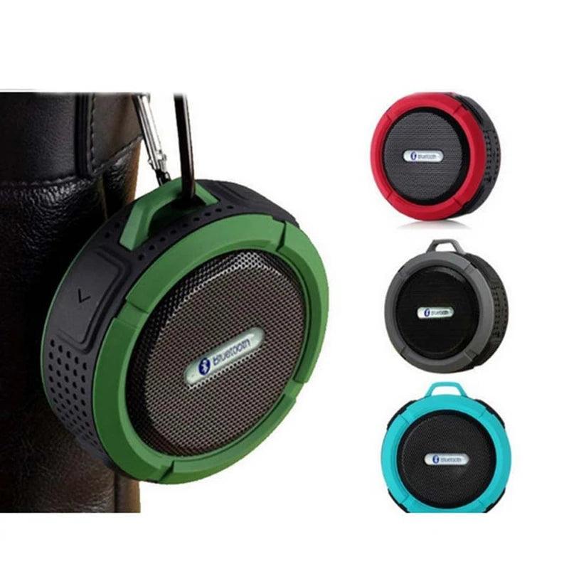 Enceinte Bluetooth portable avec ventouse pour la douche, en voyage et en plein air