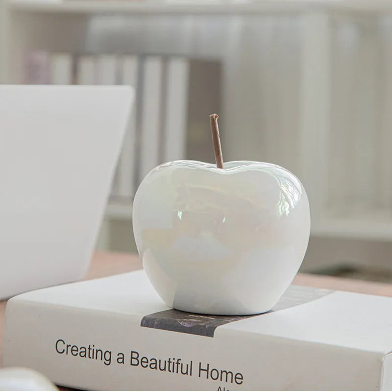 Lampe de table de chevet translucide Apple