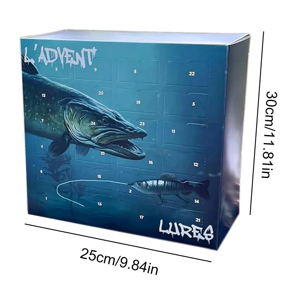 Calendrier de l'Avent de pêche ultime – 24 jours de surprises de pêche