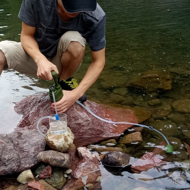 Filtre à eau portable pour le camping | Purificateur pour les activités de plein air et la survie