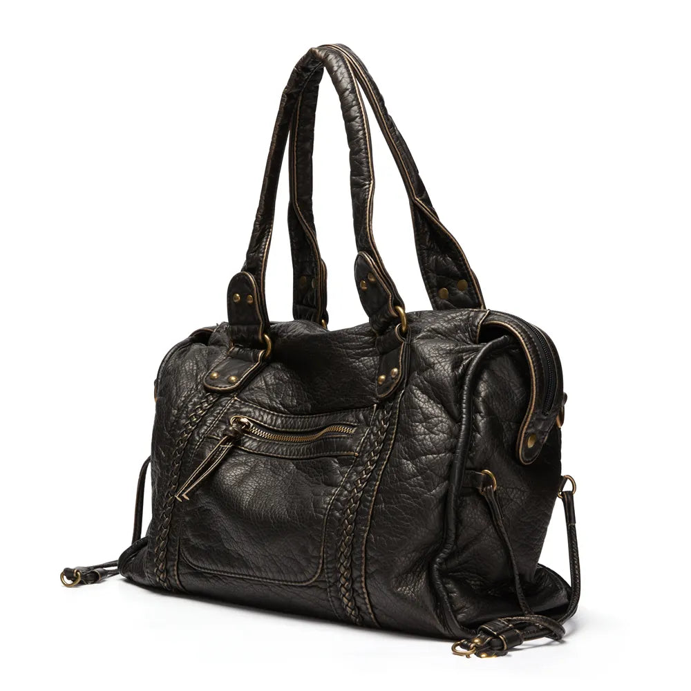 Sac à Main Noir pour les Cours – RACHEL
