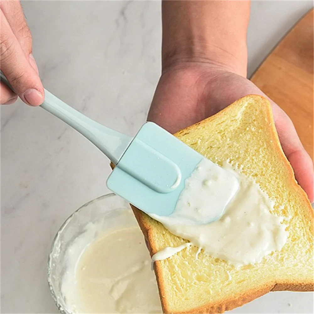 Ensemble de spatules antiadhésives en Silicone, 3 pièces, pour la cuisson, manche en PP, outil de cuisine
