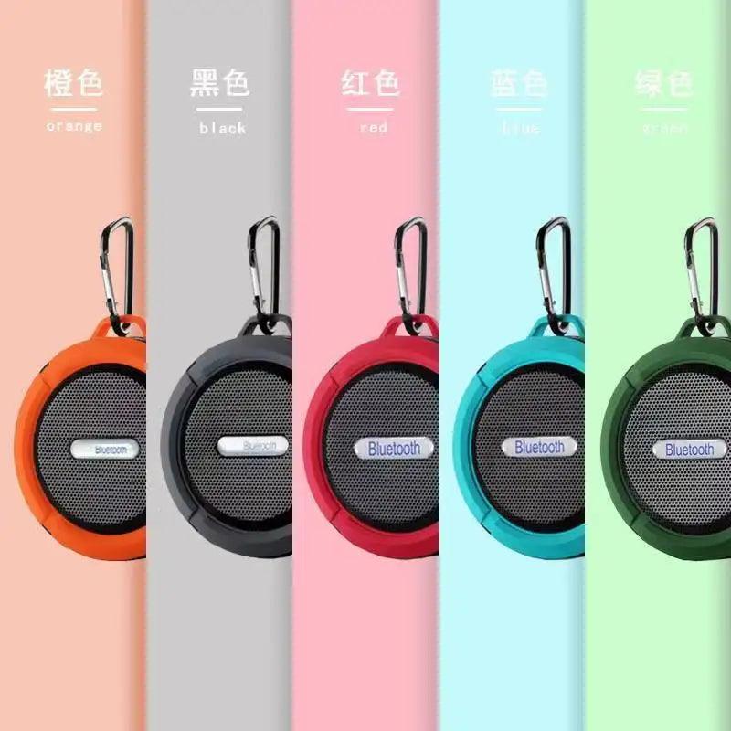 Enceinte Bluetooth portable avec ventouse pour la douche, en voyage et en plein air