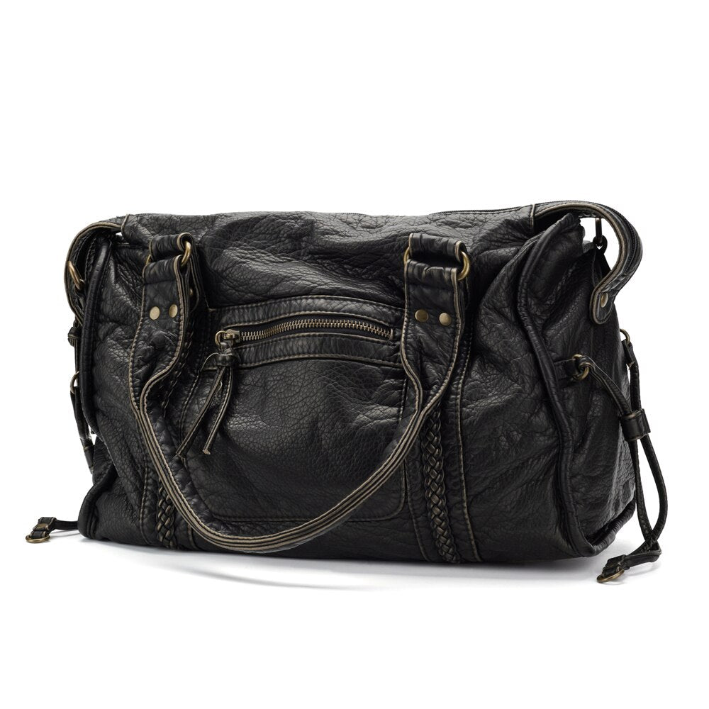 Sac à Main Noir pour les Cours – RACHEL