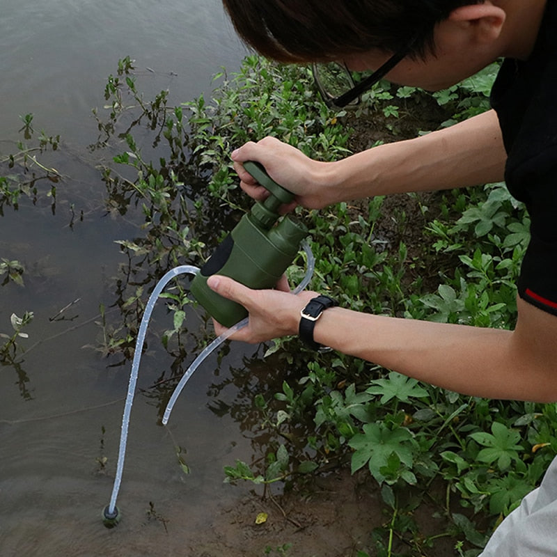 Filtre à eau portable pour le camping | Purificateur pour les activités de plein air et la survie