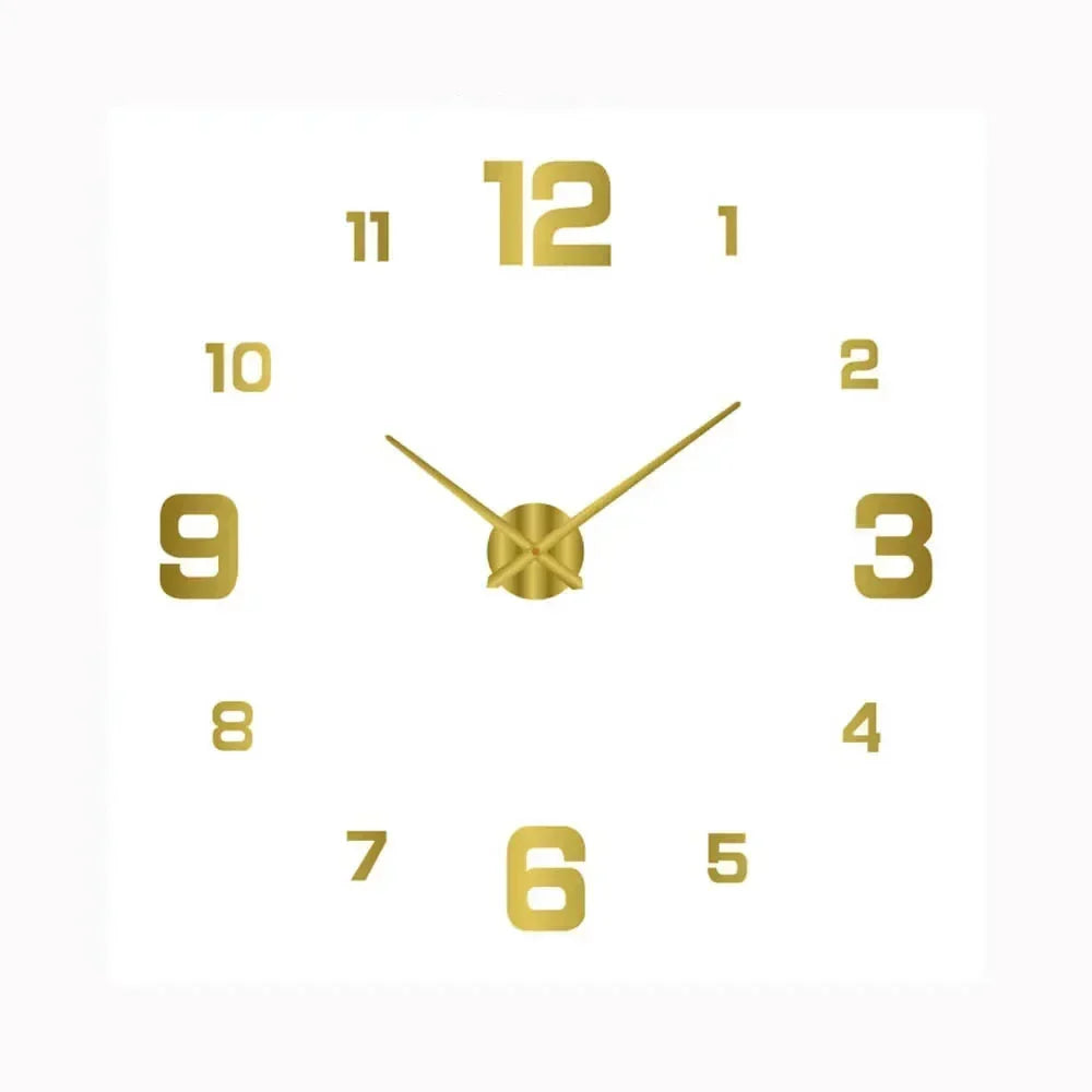 Horloge murale élégante, silencieuse et parfaite pour n'importe quelle pièce