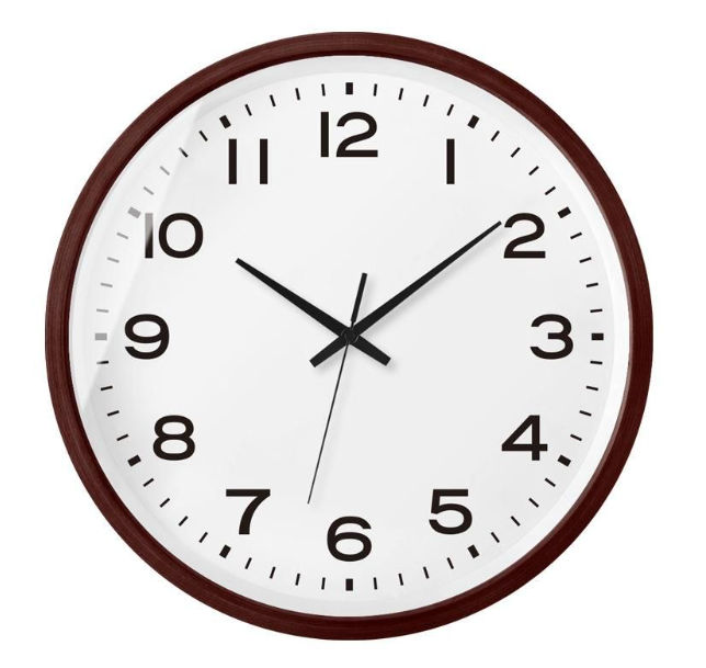 Horloge murale scandinave élégante en bois – Paix et élégance pour la maison