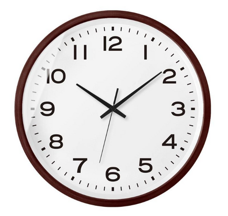 Horloge murale scandinave élégante en bois – Paix et élégance pour la maison