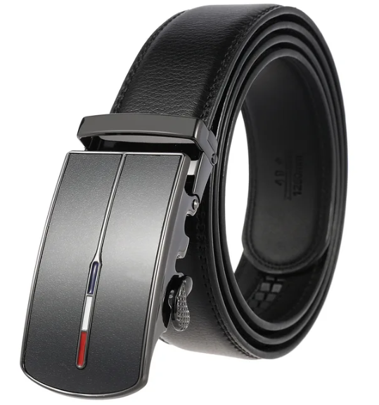 PrestigeBelt - Ceinture de luxe pour hommes avec boucle automatique