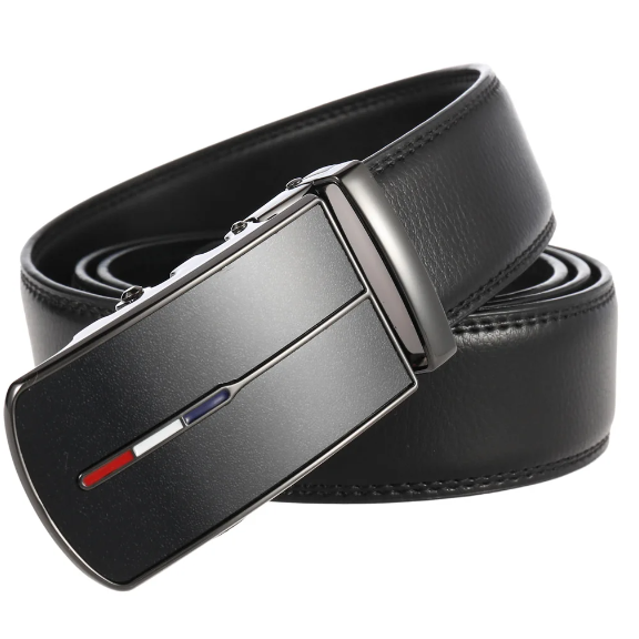 PrestigeBelt - Ceinture de luxe pour hommes avec boucle automatique