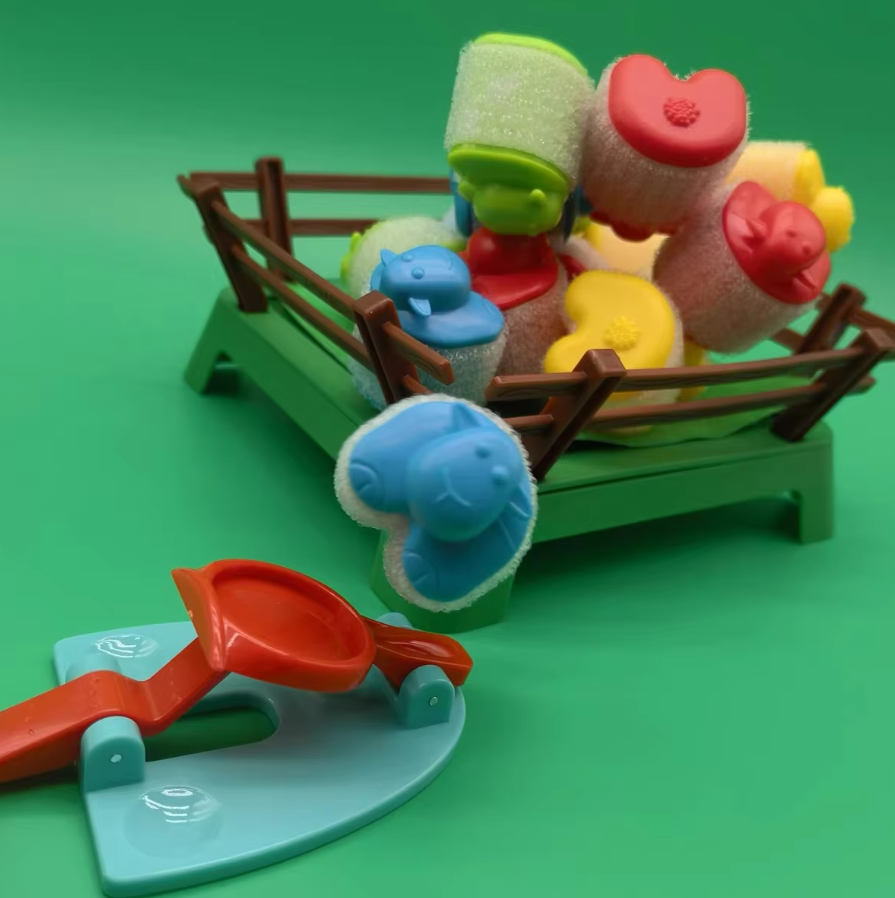 Jeu de société avec mouton sauteur