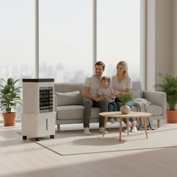 NOVACOOL – Climatiseur 3-en-1 – Ventilateur & Humidification en un