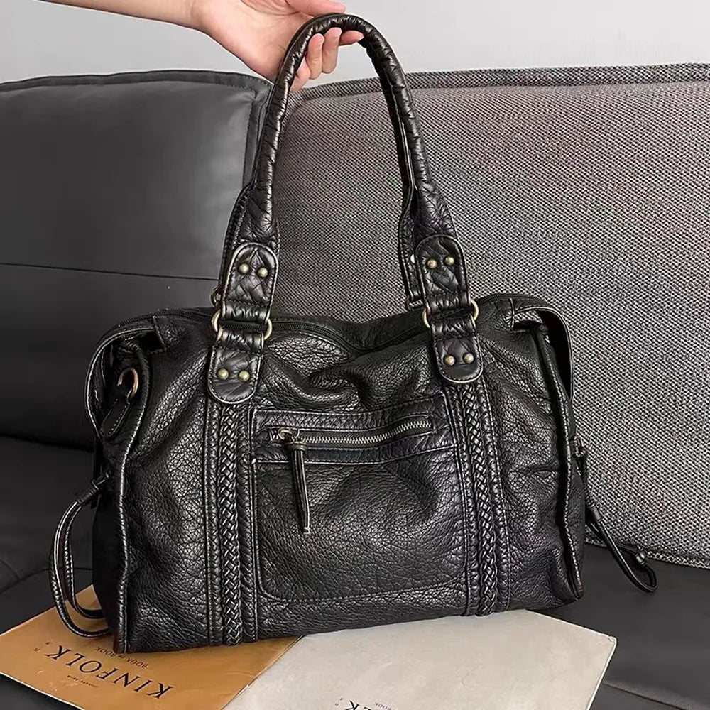 Sac à Main Noir pour les Cours – RACHEL