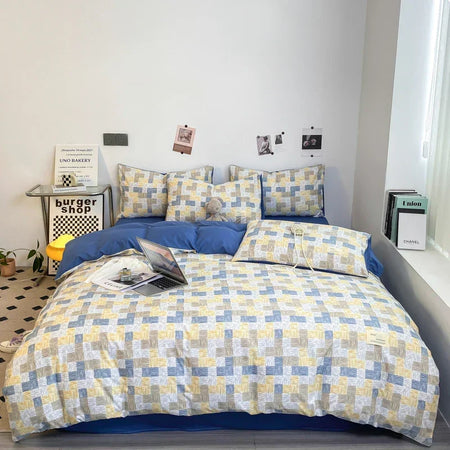 KaroSommeil | Parure de lit complète avec taie d'oreiller