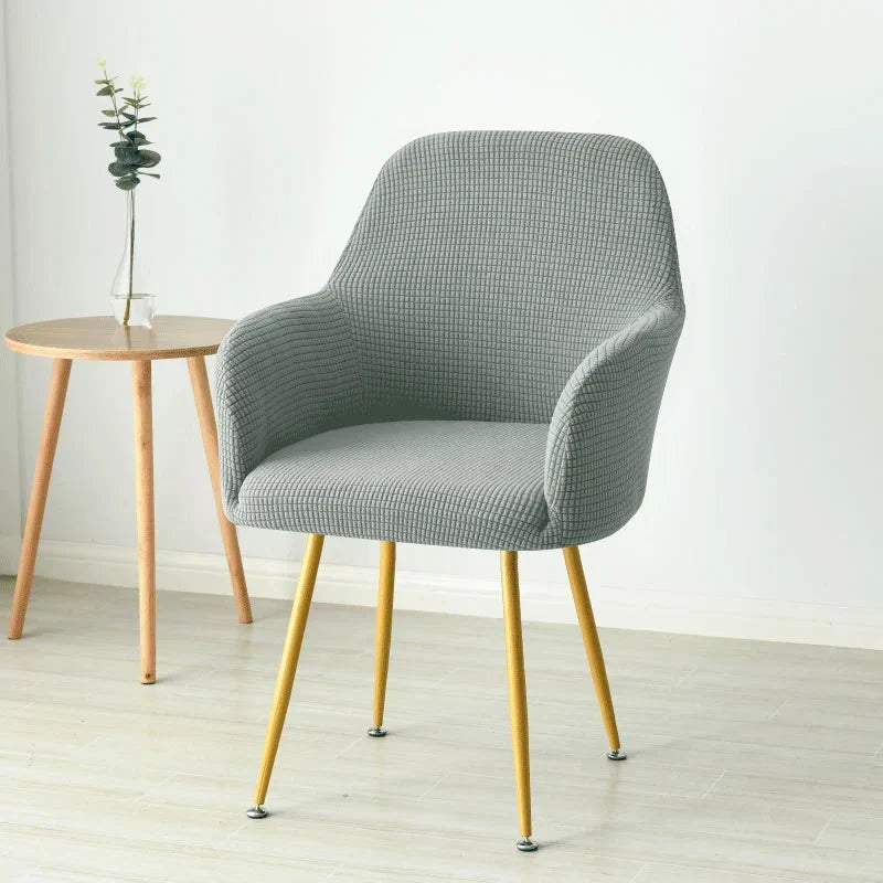 Housse de chaise à dossier haut