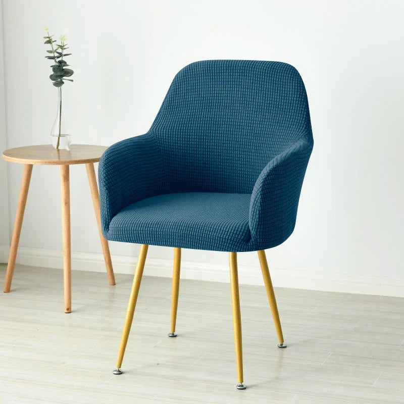 Housse de chaise à dossier haut