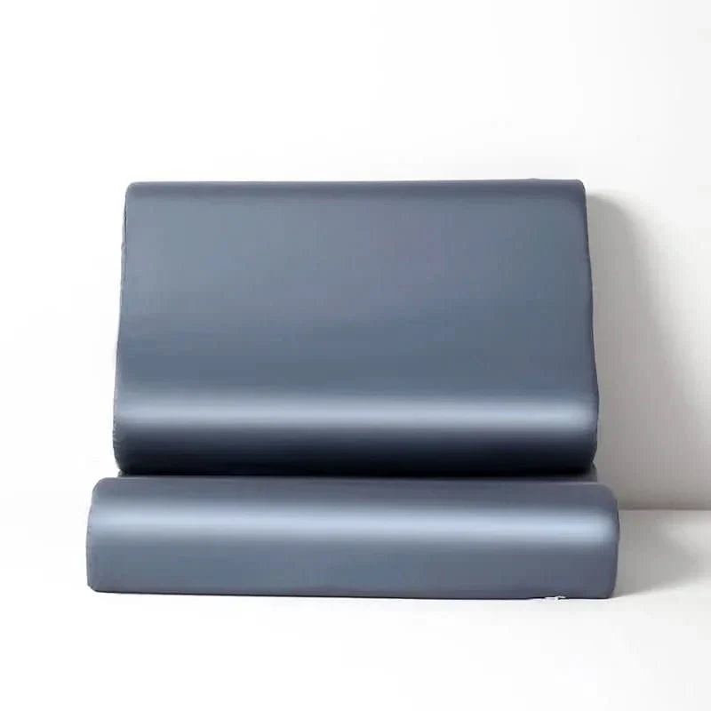 Taie d'oreiller en latex de soie pour un sommeil sain