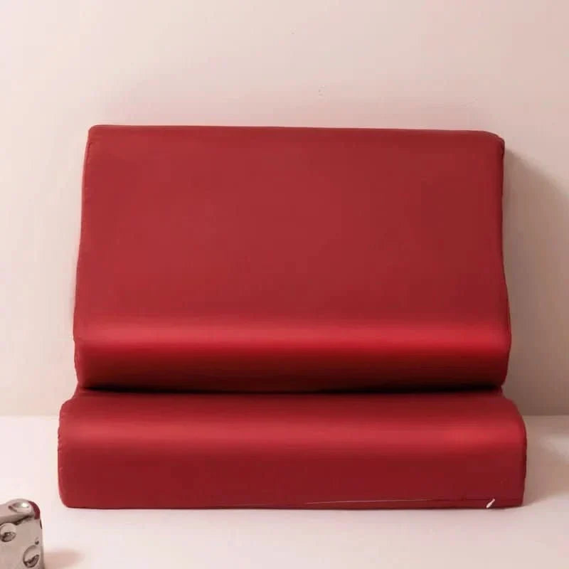Taie d'oreiller en latex de soie pour un sommeil sain